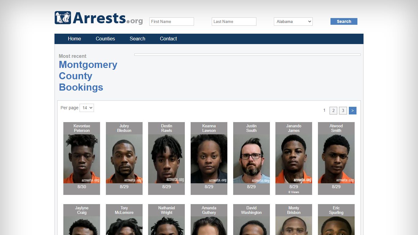 Montgomery County Arrests and Inmate Search